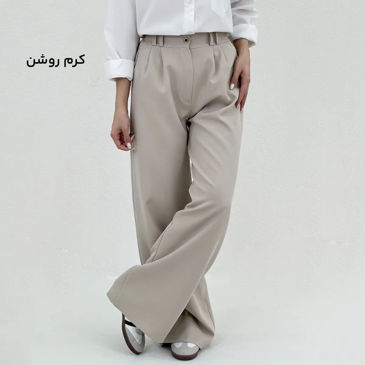 شلوار پارچه ای زنانه کرپ | آی بولک