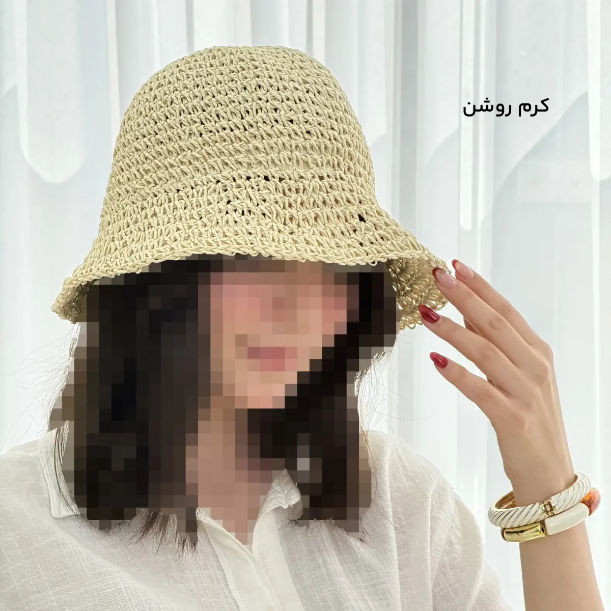کلاه زنانه رافیا | آی بولک