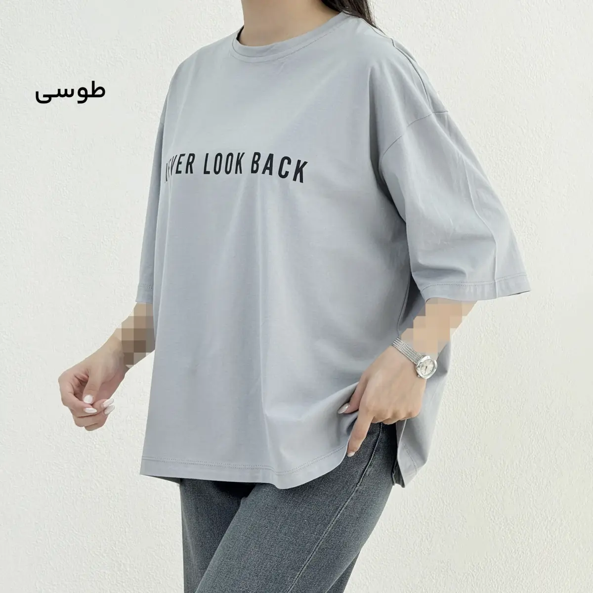 تیشرت زنانه باکسی Look | آی بولک