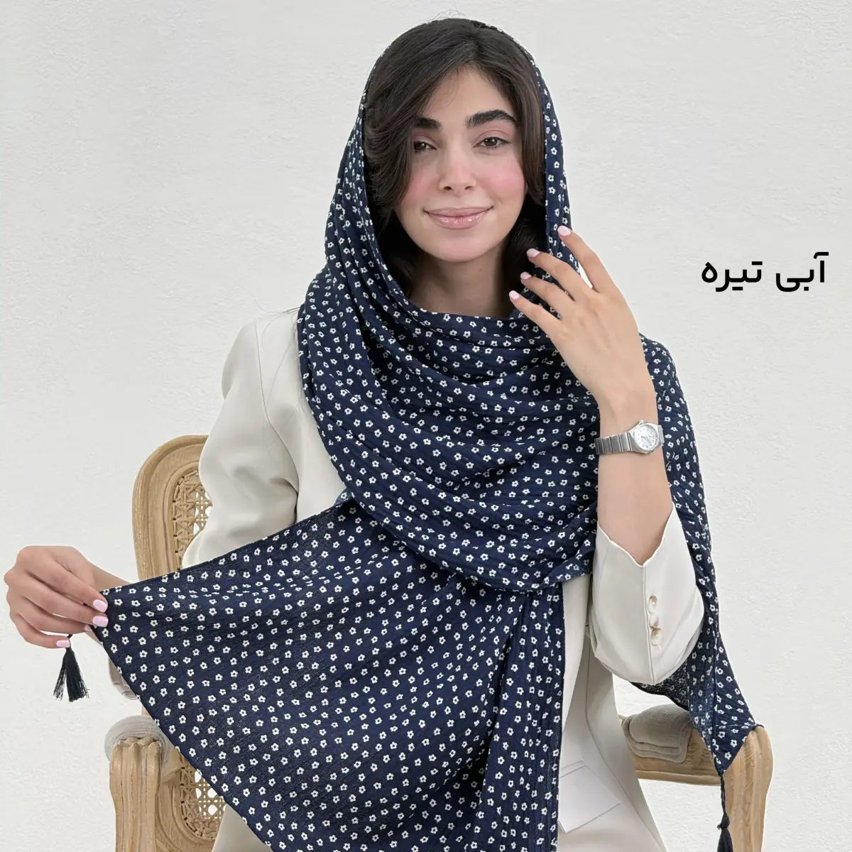 شال زنانه برشکا گلدار | آی بولک