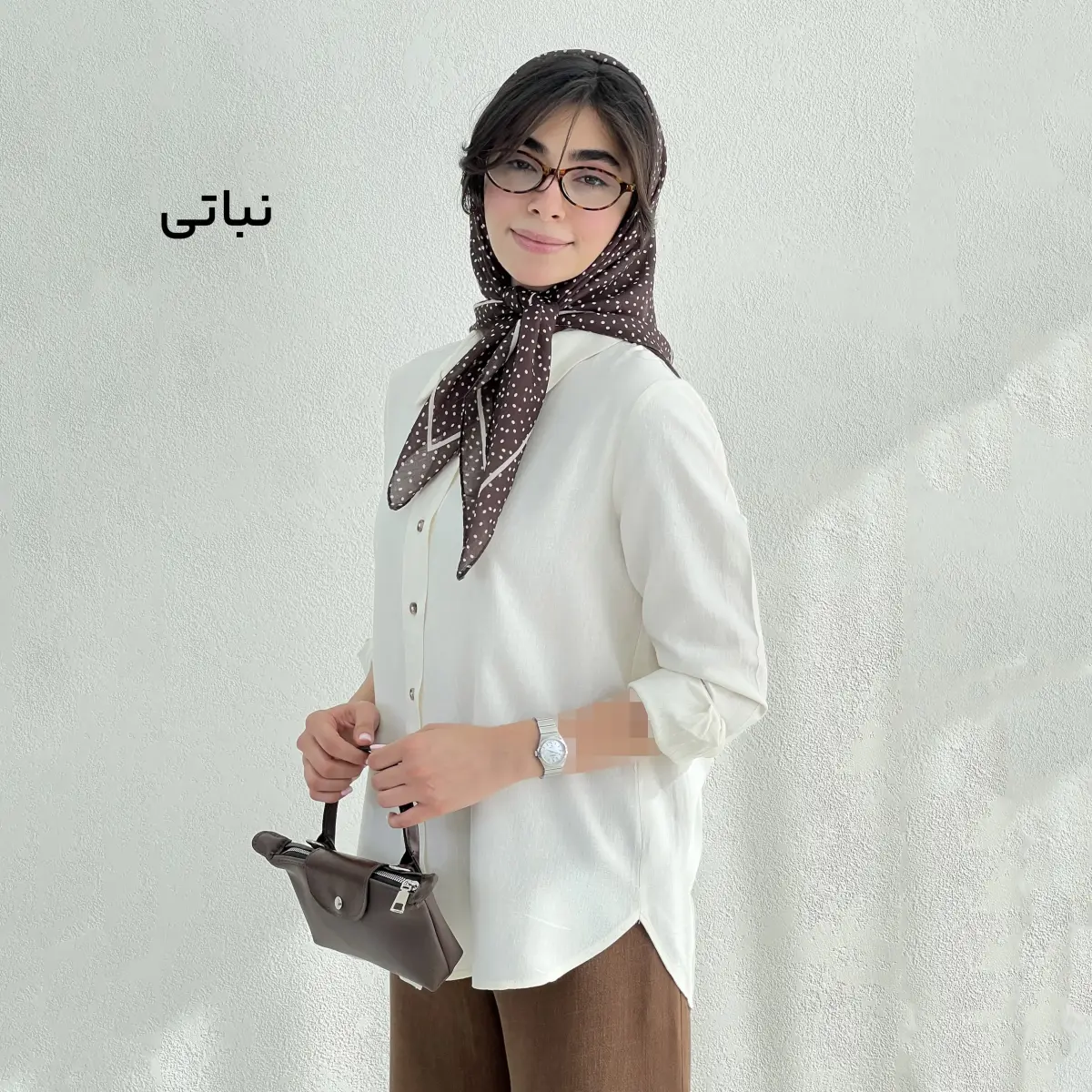 شومیز زنانه لینن جلو دکمه | آی بولک