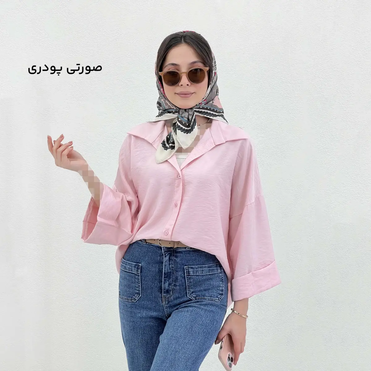 شومیز زنانه آستین دوبل بابوس | آی بولک