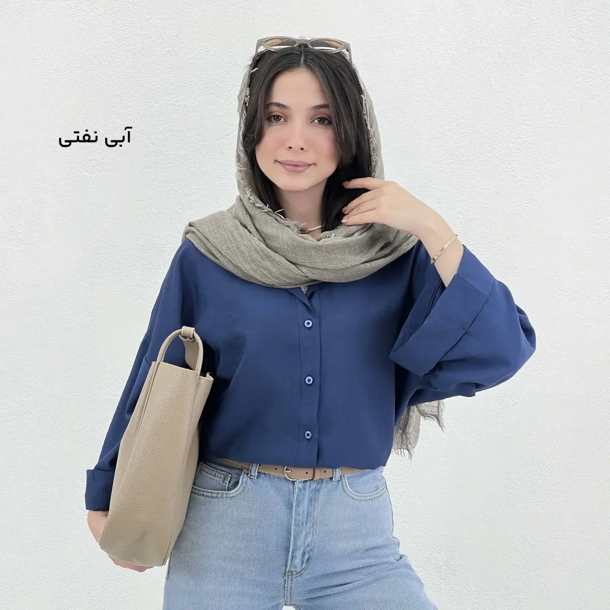 شومیز زنانه آستین دوبل بابوس | آی بولک