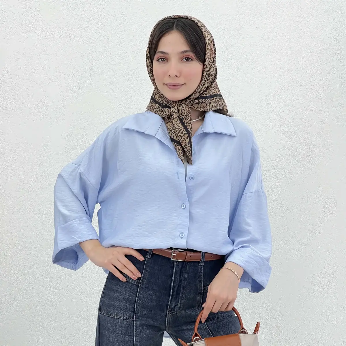 شومیز زنانه آستین دوبل بابوس | آی بولک
