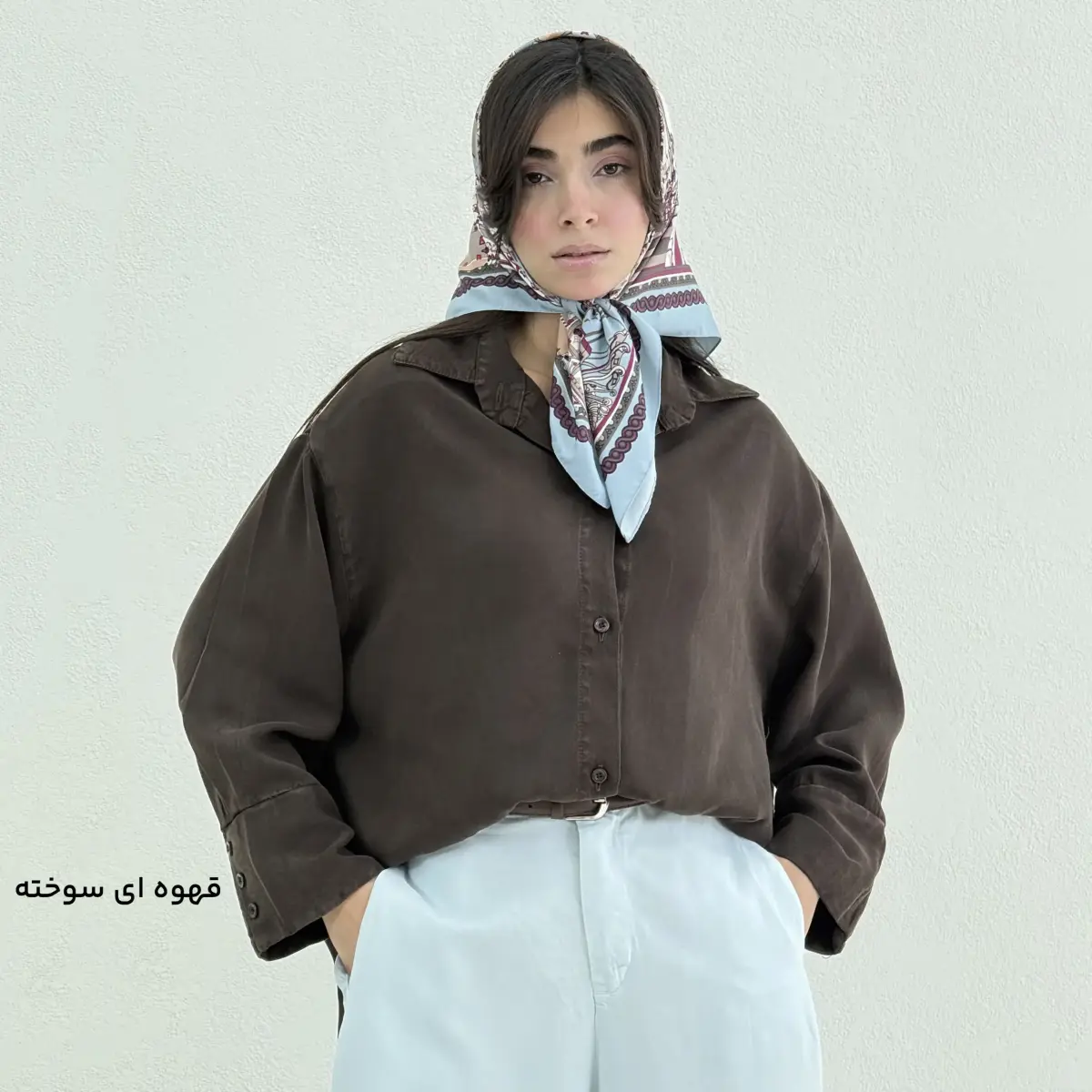 شومیز زنانه سیلک کژوال | آی بولک