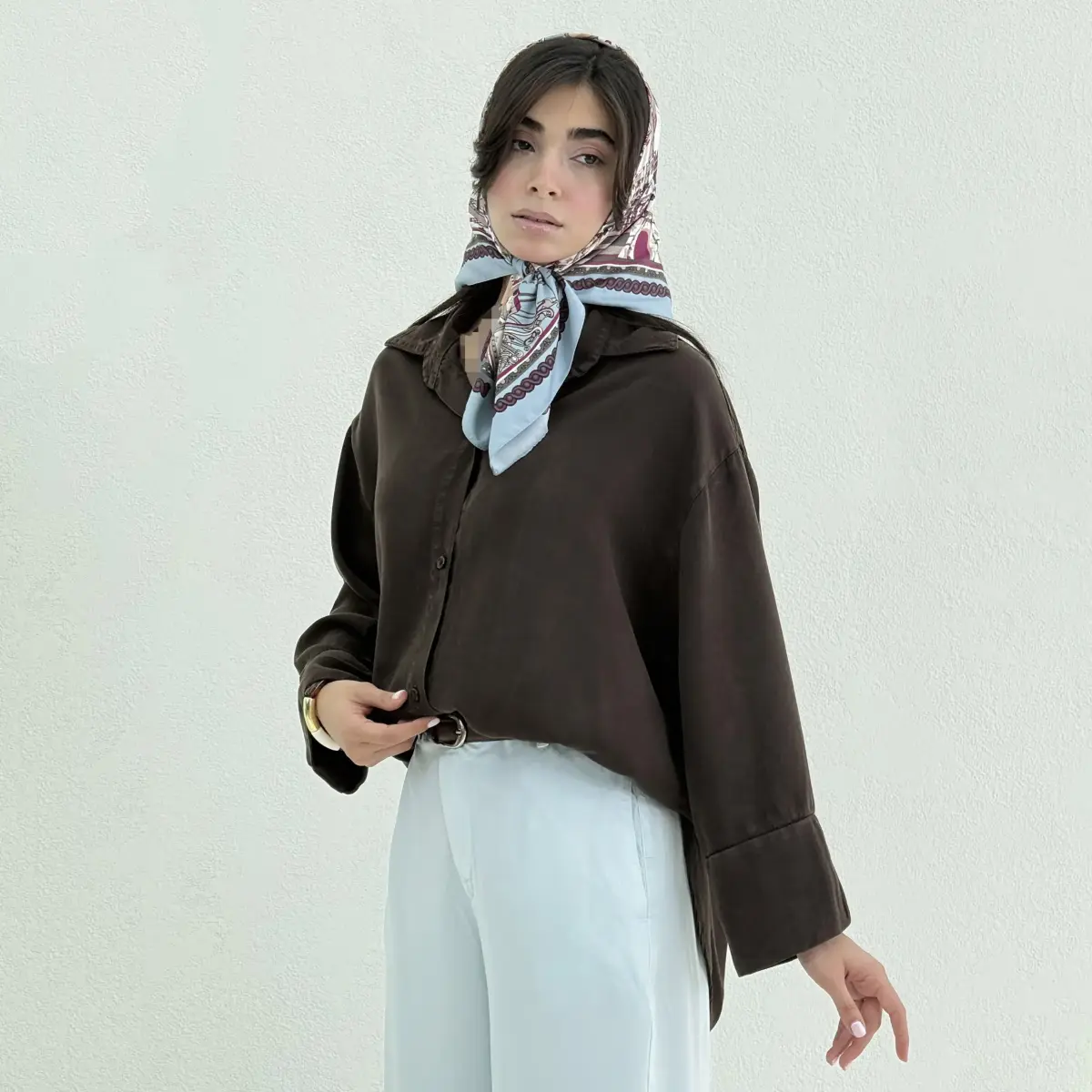 شومیز زنانه سیلک کژوال | آی بولک