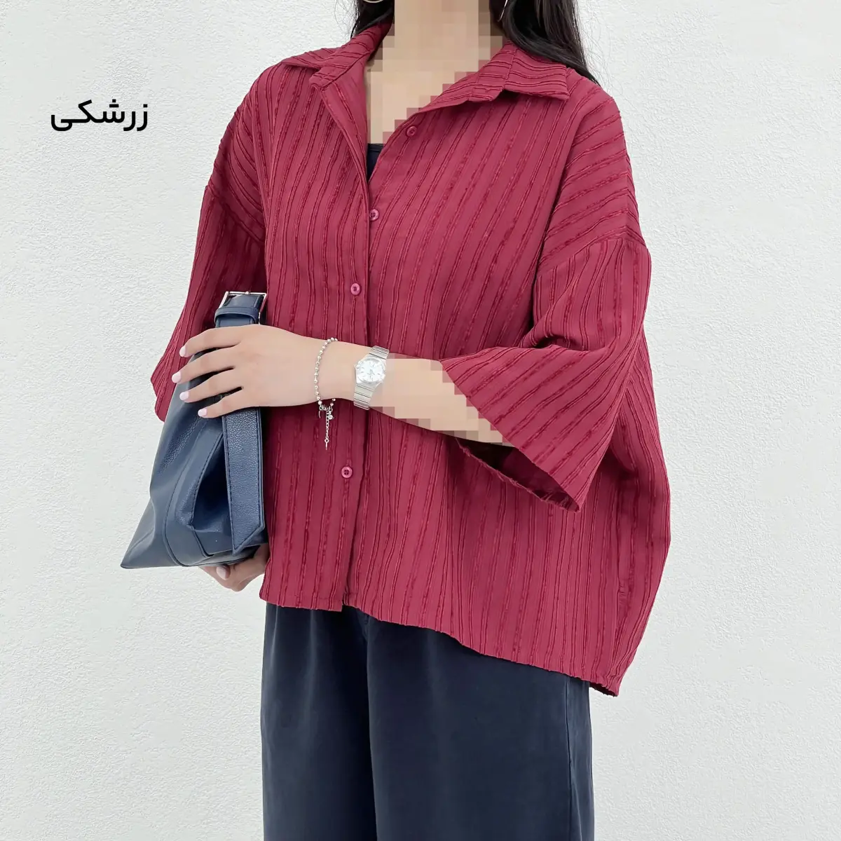 شومیز زنانه طرح برجسته | آی بولک