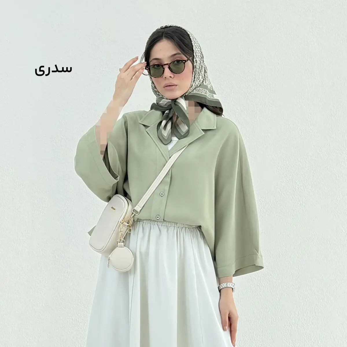 شومیز زنانه یقه انگلیسی کوپرا | آی بولک