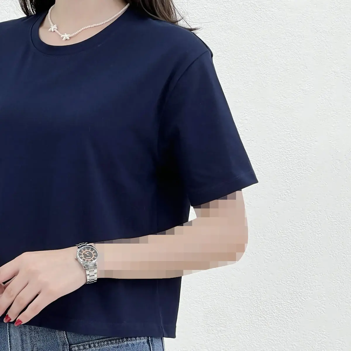 تیشرت کراپ زنانه بیسیک | آی بولک
