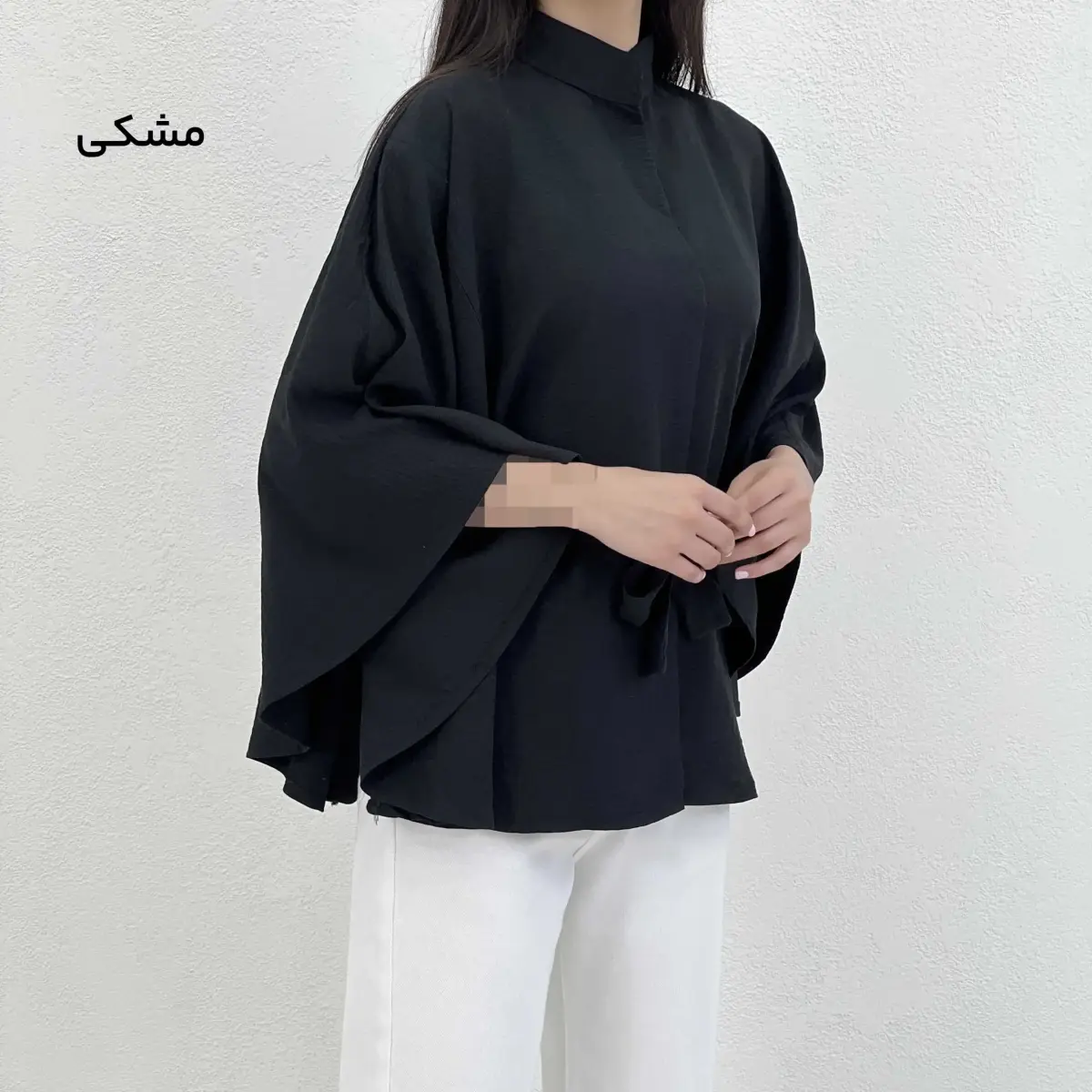 شومیز زنانه  سیلک یقه فرنچ | آی بولک