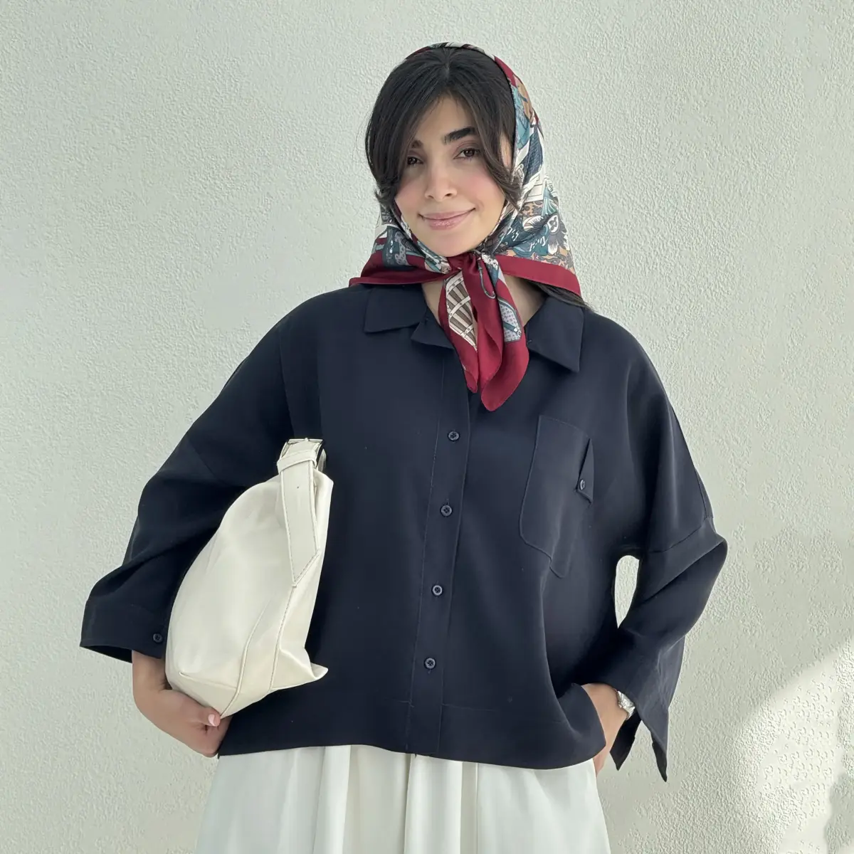 شومیز زنانه باکسی کوپرا | آی بولک