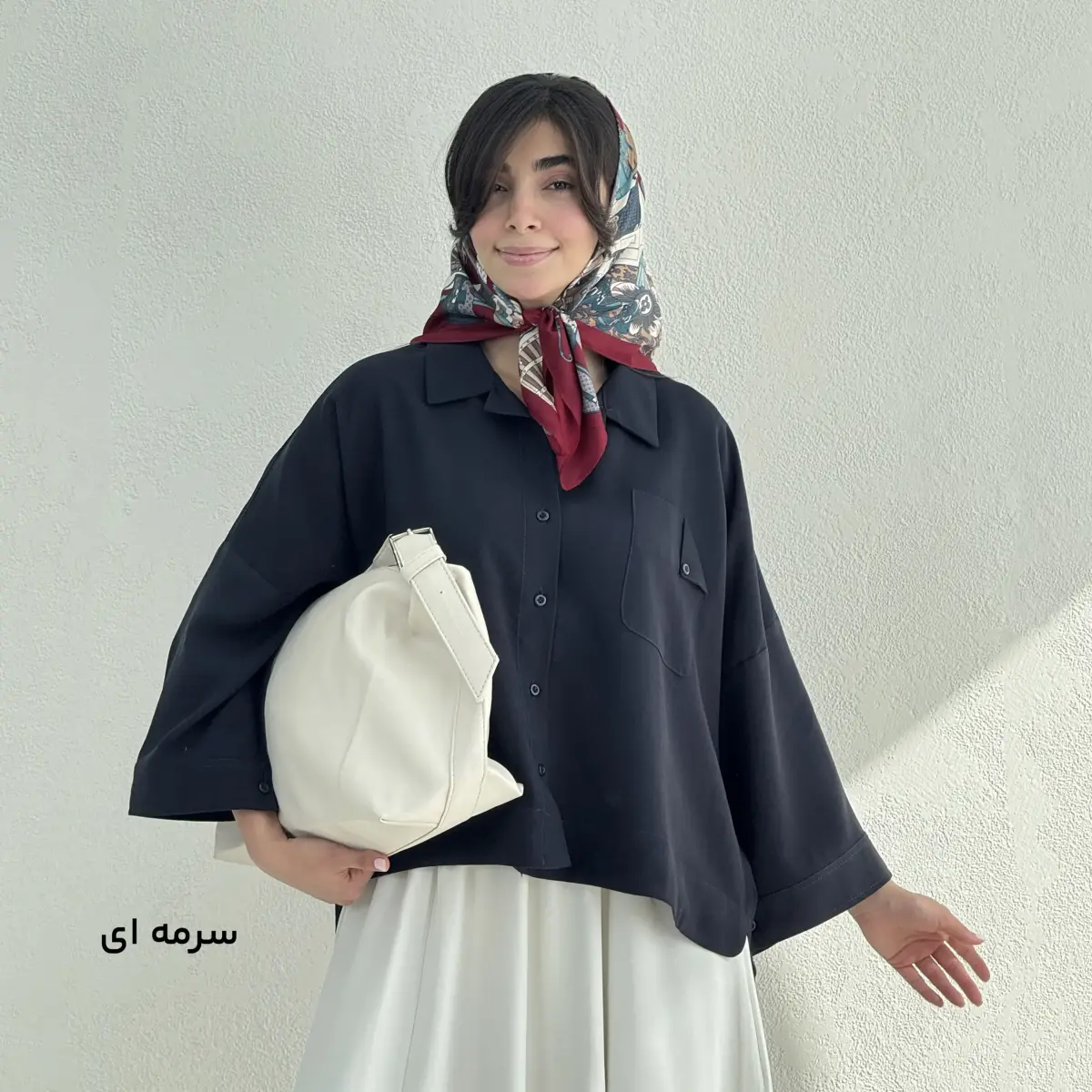 شومیز زنانه باکسی کوپرا | آی بولک