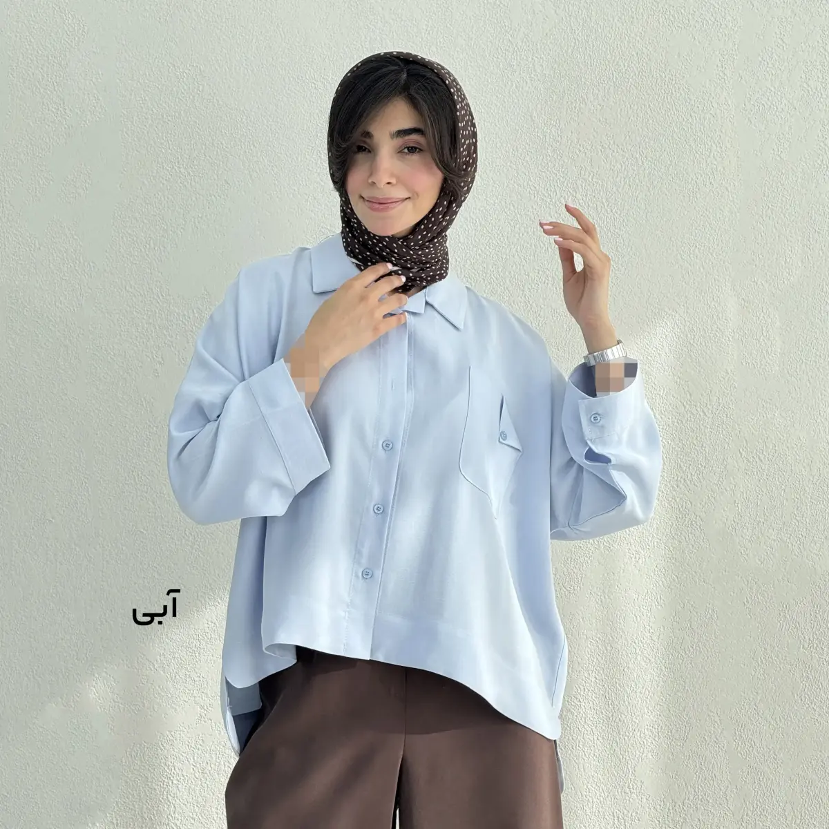 شومیز زنانه باکسی کوپرا | آی بولک