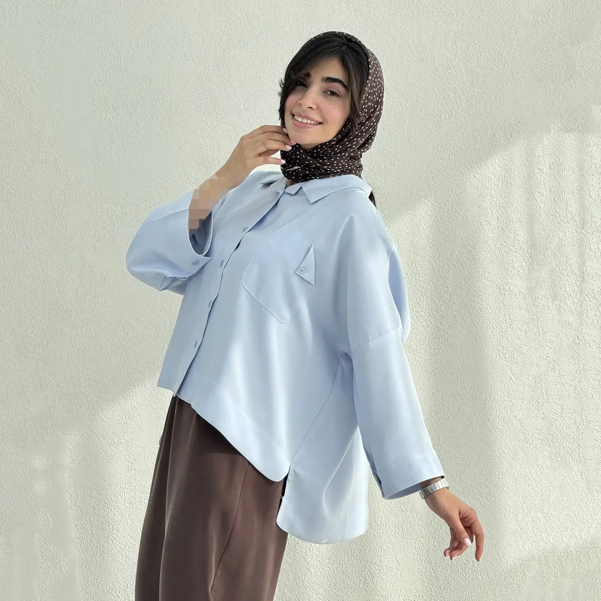 شومیز زنانه باکسی کوپرا | آی بولک