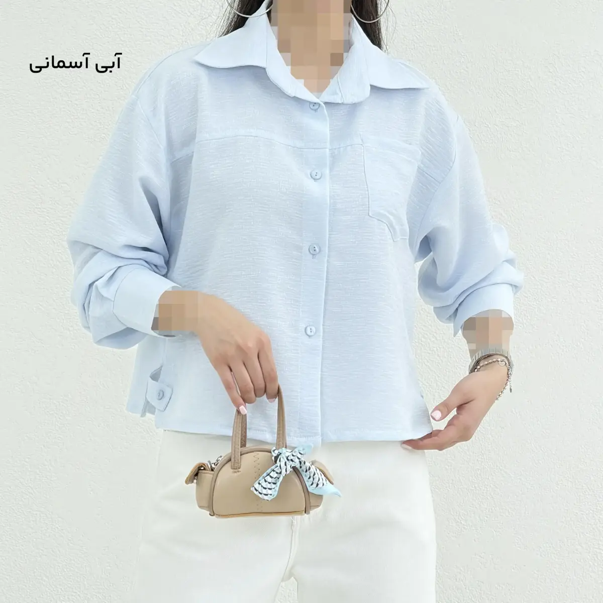 شومیز زنانه شانتون تک جیب | آی بولک