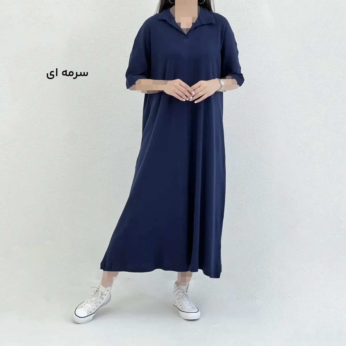 پیراهن زنانه بلند فانریپ | آی بولک