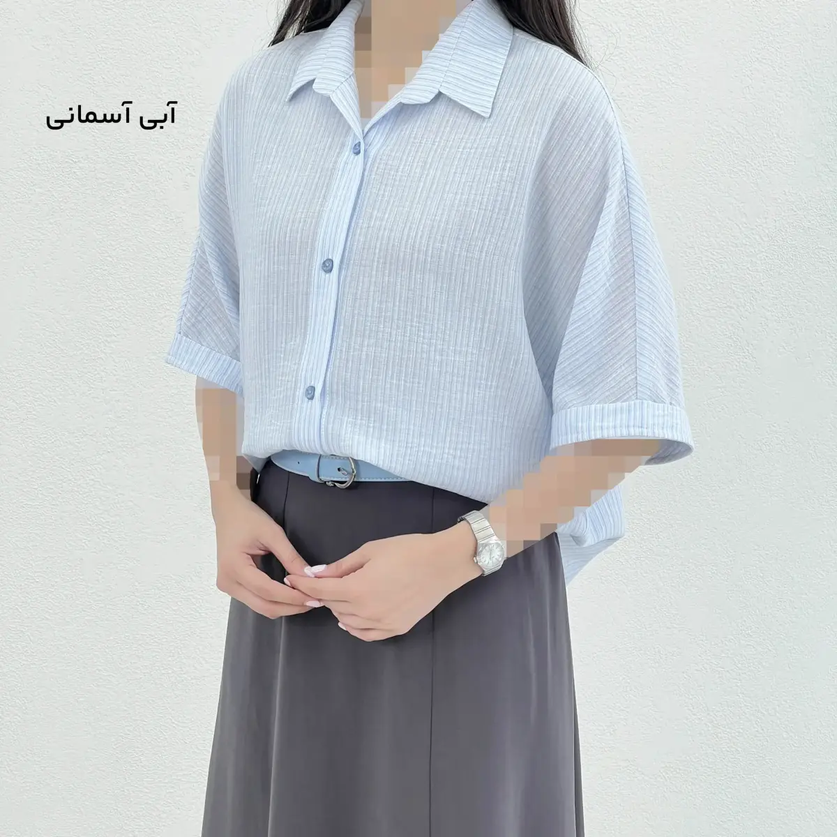 شومیز زنانه لینن کیمونو  | آی بولک