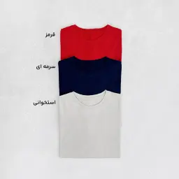 تیشرت زنانه بیسیک آستین سه ربع