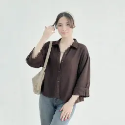 شومیز زنانه کتان سیلک
