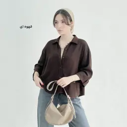 شومیز زنانه کتان سیلک