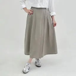 دامن زنانه لینن جلو پیله
