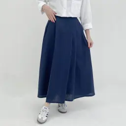 دامن زنانه لینن جلو پیله