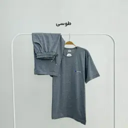 ست راحتی تیشرت شلوارک مردانه