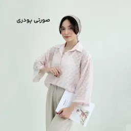 شومیز زنانه طرح گل بهاری