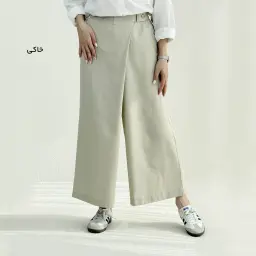 شلوار دامنی زنانه لینن
