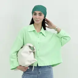 شومیز زنانه آستین پاکتی