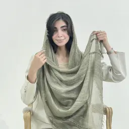 شال زنانه لینن لومیزه