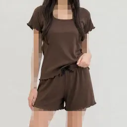 ست راحتی زنانه جلو پاپیون