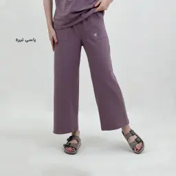 شلوار زنانه راحتی بغل جیب