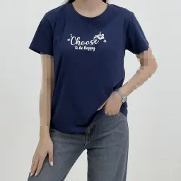 تیشرت زنانه نخ و پنبه هپی
