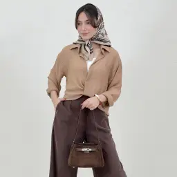ست شومیز جلو گره ای با تاپ