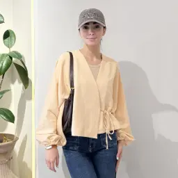 شومیز زنانه سیلک بغل بندی