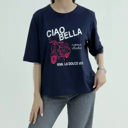 تیشرت زنانه نخ و پنبه CIAO