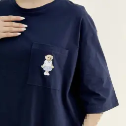 تیشرت زنانه باکسی تدی