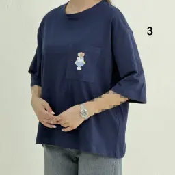 تیشرت زنانه باکسی تدی