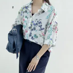 شومیز زنانه تک جیب نوآ