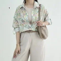 شومیز زنانه تک جیب نوآ