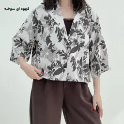شومیز زنانه سیلک طرحدار | آی بولک