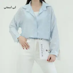 شومیز زنانه طرح مینی پاپیون| آی بولک