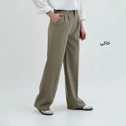 شلوار پارچه ای زنانه لینن کلاسیک | آی بولک