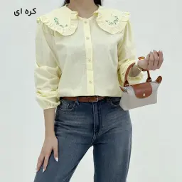 شومیز زنانه یقه گلدوزی | آی بولک