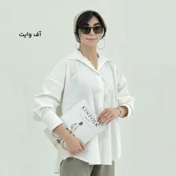 شومیز زنانه قواره دار لینن اسلپ | آی بولک
