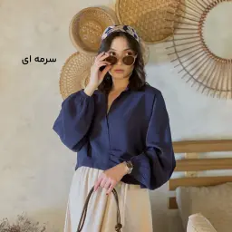 شومیز کراپ جلو بسته زنانه | آی بولک