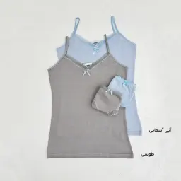 ست تاپ و شورت زنانه لب توری | آی بولک