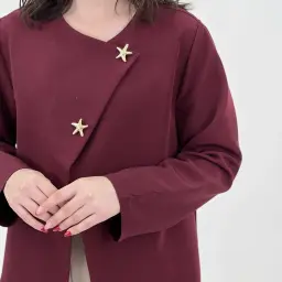 کت زنانه کرپ ستاره | آی بولک