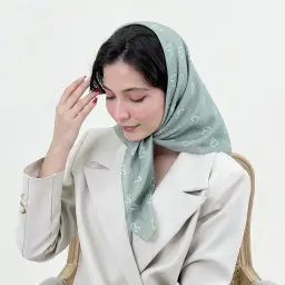 مینی اسکارف زنانه طرح قلب | آی بولک